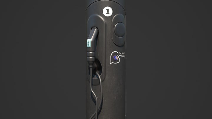 渲染模型_充电桩003