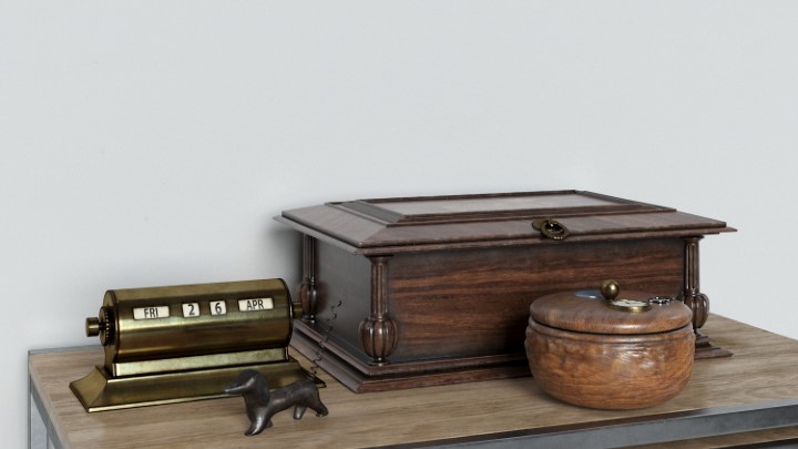 渲染模型_八音盒001