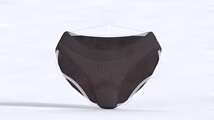 渲染模型_内裤003