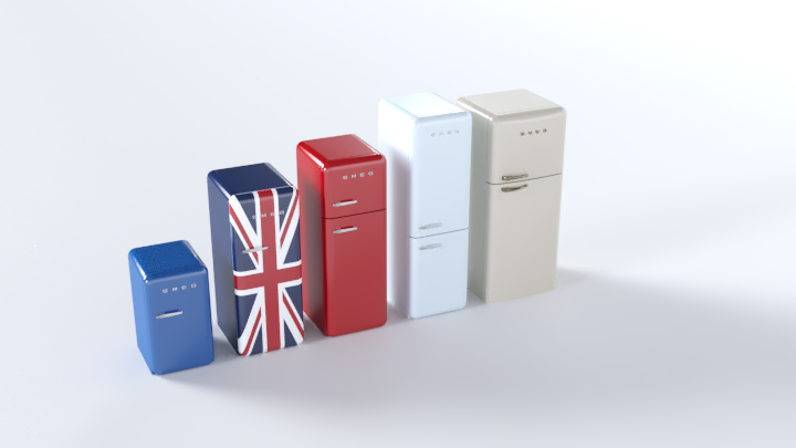 渲染模型_冰箱078