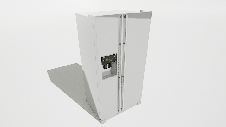 渲染模型_冰箱080