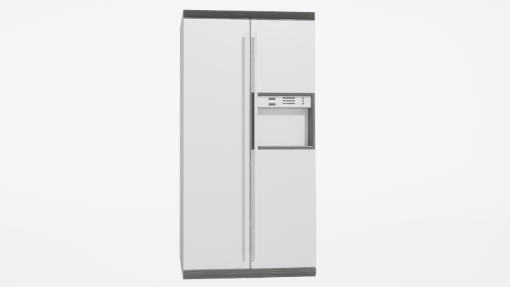 渲染模型_冰箱087