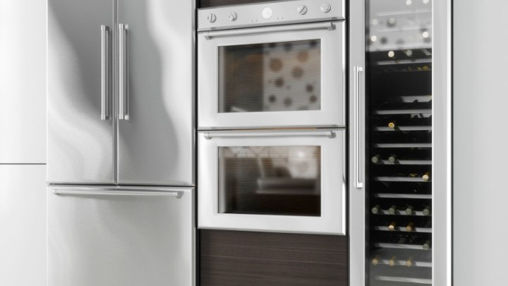 渲染模型_冰箱烤箱一体003