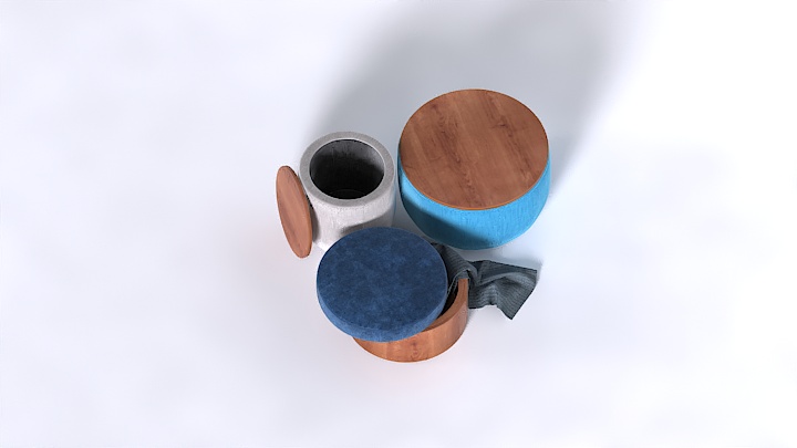 渲染模型_凳子476