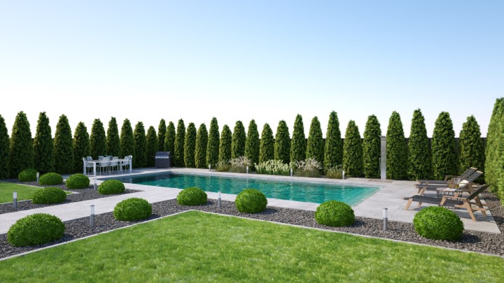 渲染模型_别墅花园032