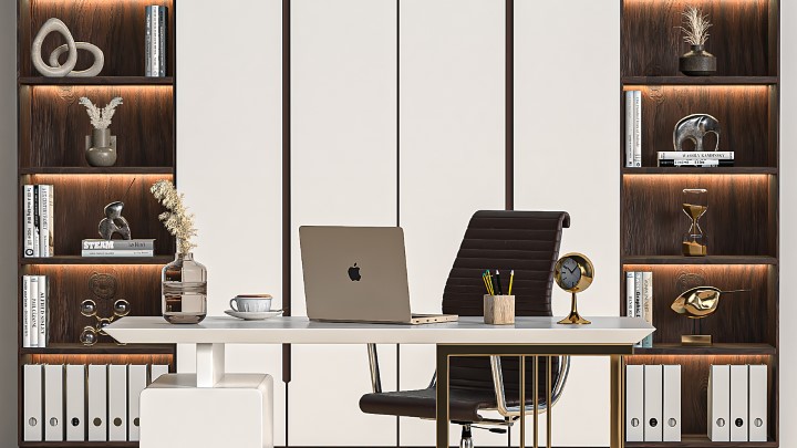 渲染模型_办公室软装007