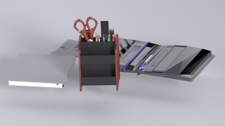 渲染模型_办公用品005