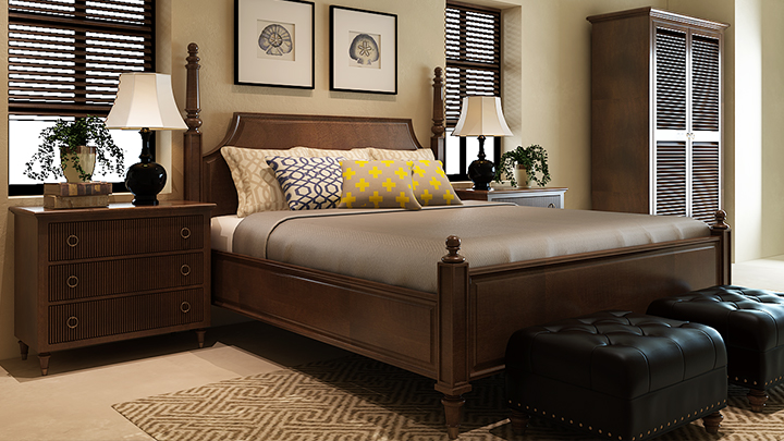 渲染模型_卧室014