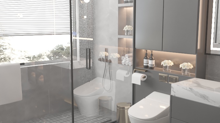 渲染模型_卫生间005