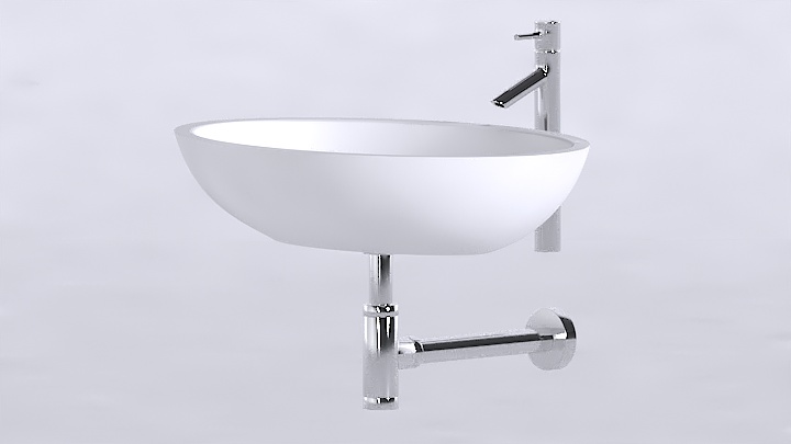 渲染模型_卫生间设备028