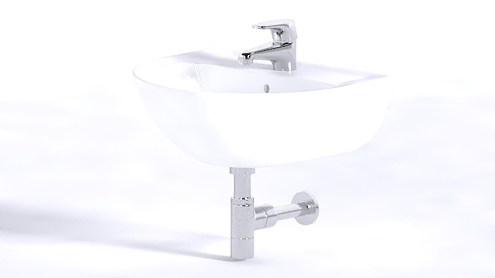 渲染模型_卫生间设备036