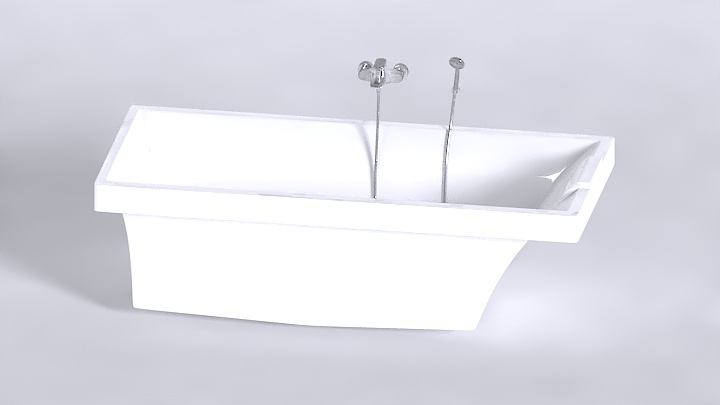 渲染模型_卫生间设备042