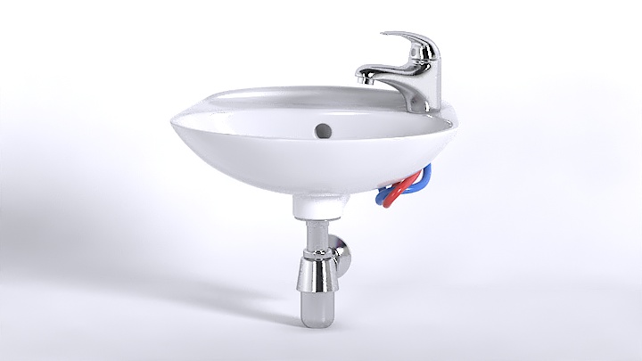 渲染模型_卫生间设备055