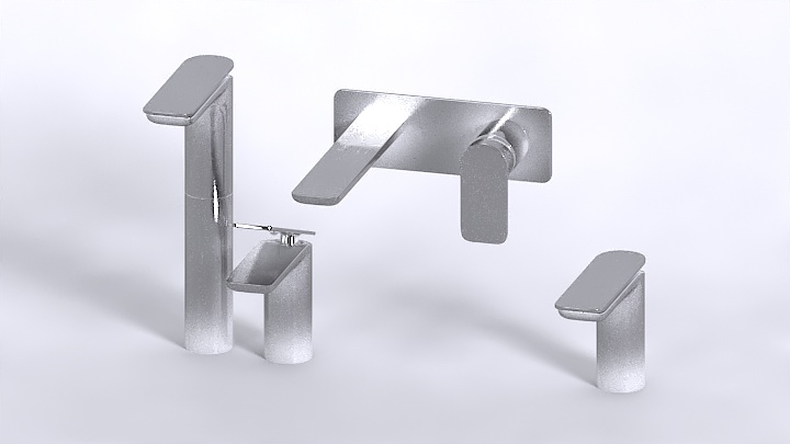 渲染模型_卫生间设备077