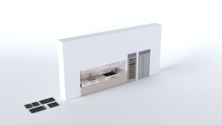 渲染模型_厨房139
