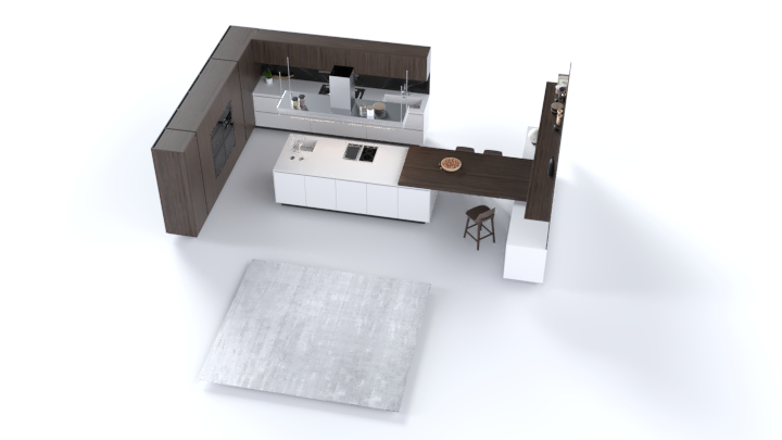 渲染模型_厨房187