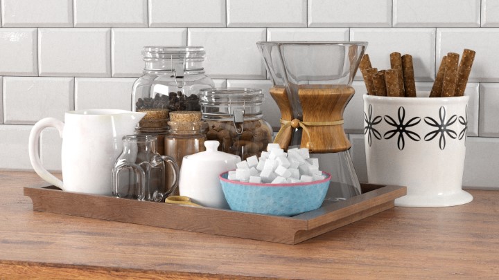 渲染模型_厨房用品034