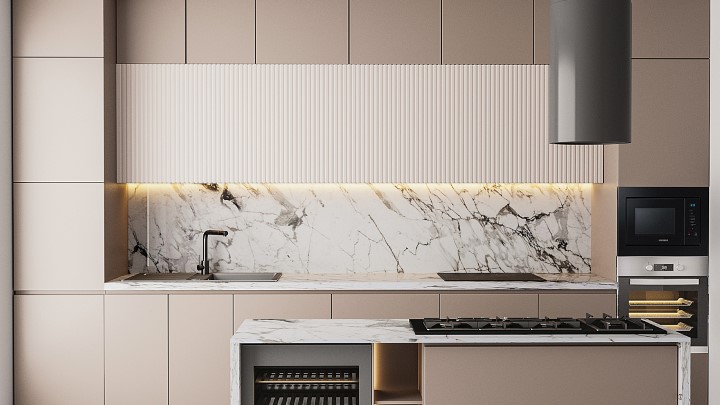 渲染模型_厨房软装029