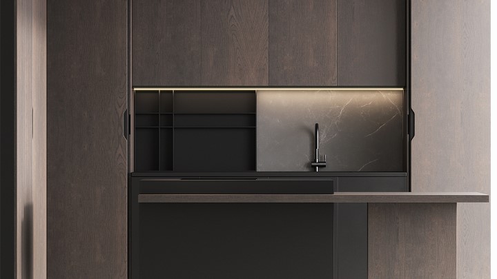 渲染模型_厨房软装034