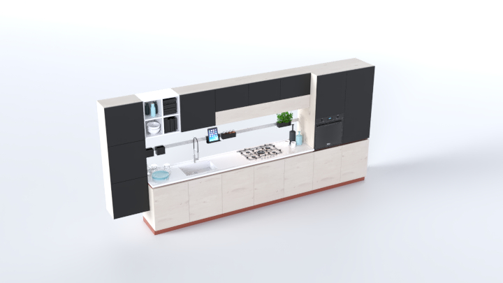 渲染模型_厨柜009