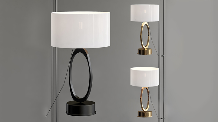 渲染模型_台灯433