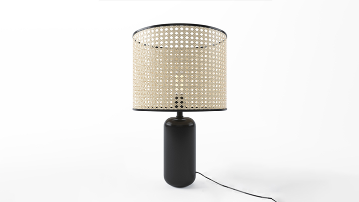 渲染模型_台灯438