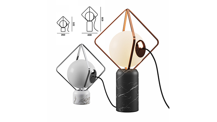 渲染模型_台灯459