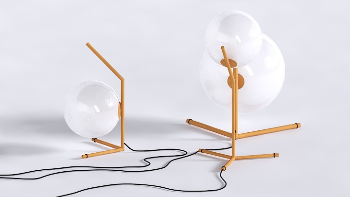 渲染模型_台灯475