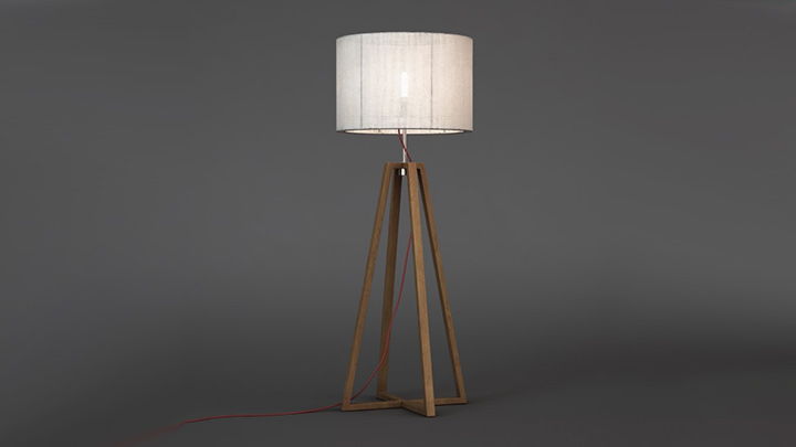 渲染模型_台灯481