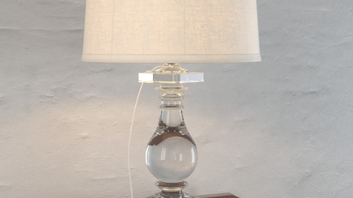 渲染模型_台灯504