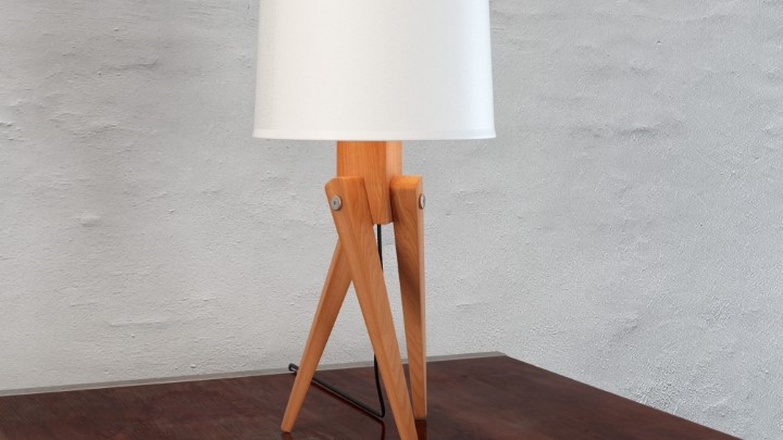 渲染模型_台灯507