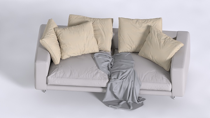 渲染模型_吊灯2048