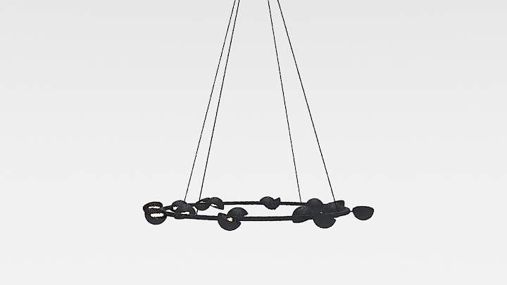 渲染模型_吊灯2151