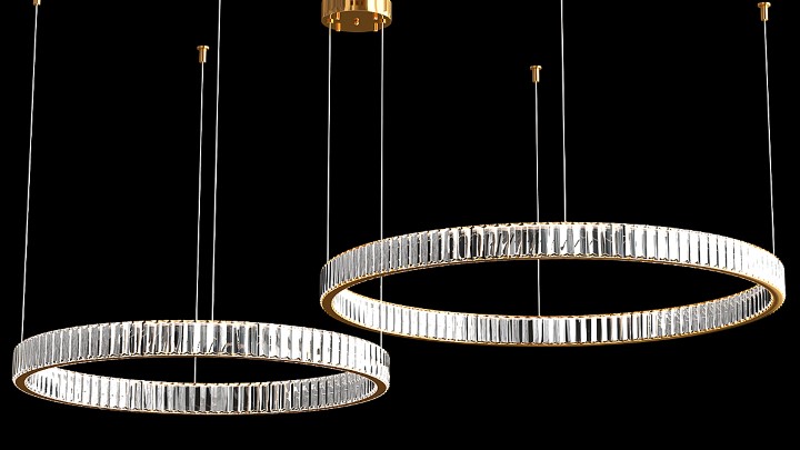 渲染模型_吊灯2166