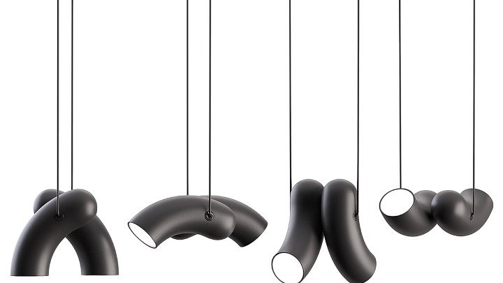 渲染模型_吊灯2206