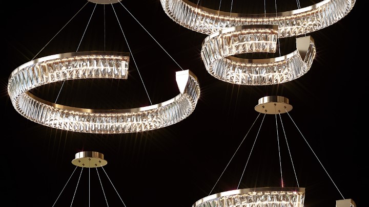 渲染模型_吊灯2210