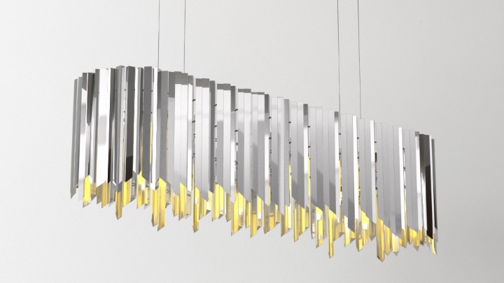 渲染模型_吊灯2283