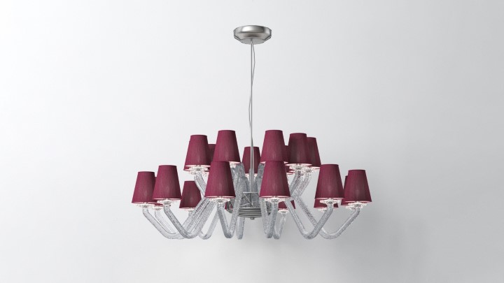 渲染模型_吊灯2301