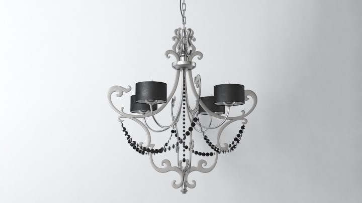 渲染模型_吊灯2306