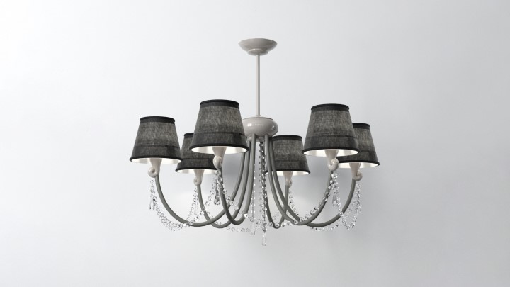 渲染模型_吊灯2321