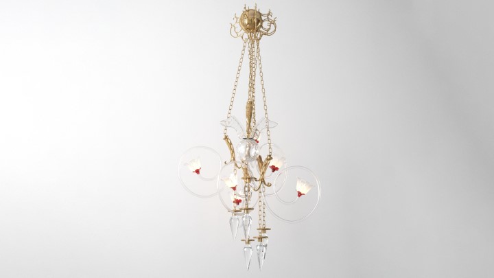 渲染模型_吊灯2322