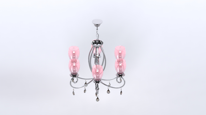 渲染模型_吊灯2346