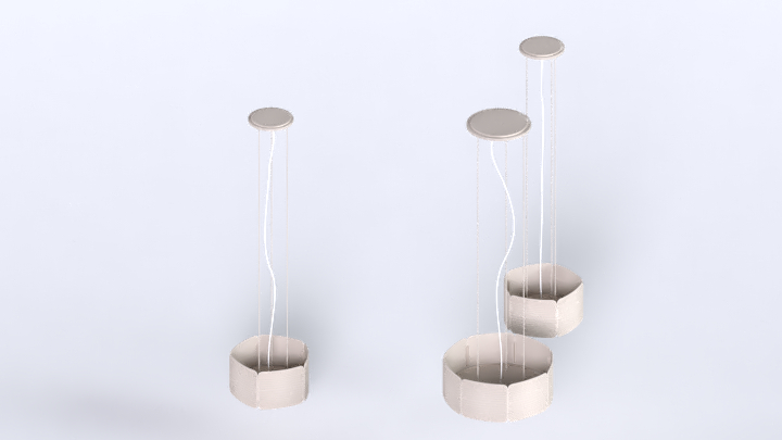 渲染模型_吊灯2381