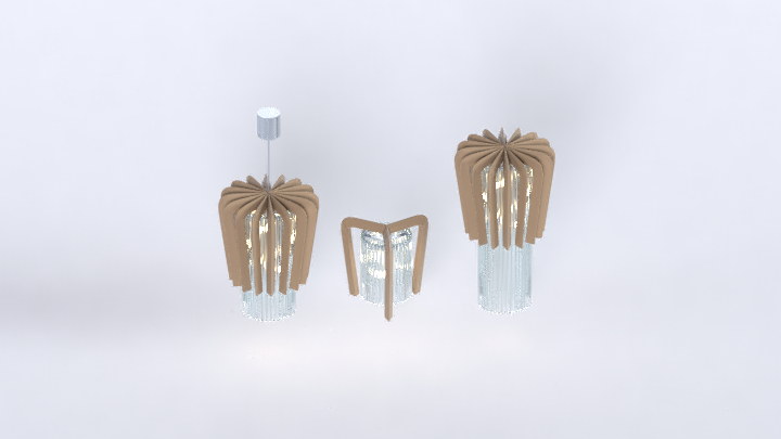 渲染模型_吊灯2387