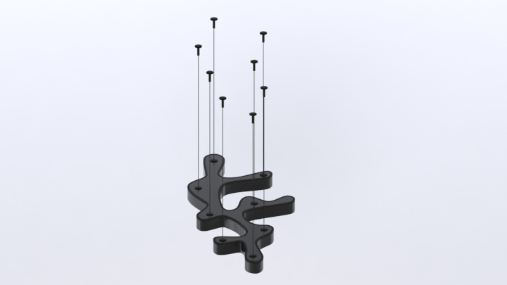 渲染模型_吊灯2390