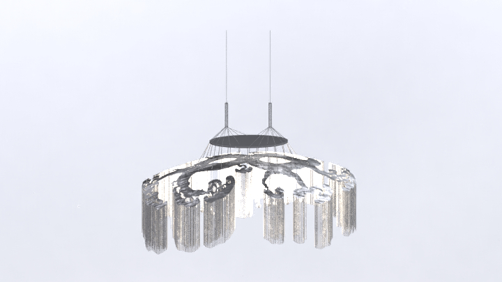 渲染模型_吊灯2391