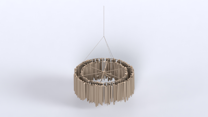 渲染模型_吊灯2416