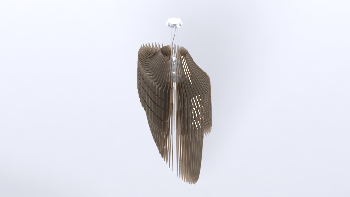 渲染模型_吊灯2423