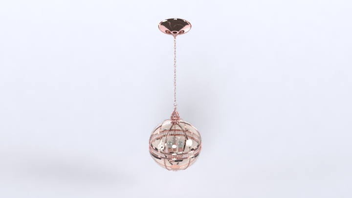 渲染模型_吊灯2432