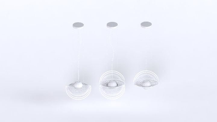 渲染模型_吊灯2443